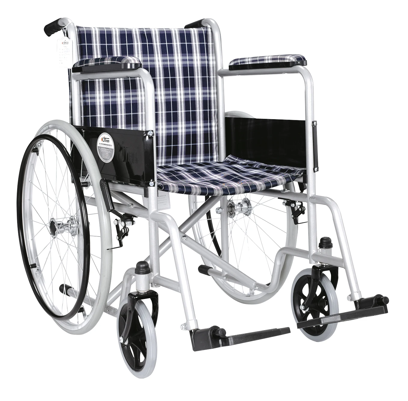 
Wholesale Steel foldable Economic cheapest wheelchair 