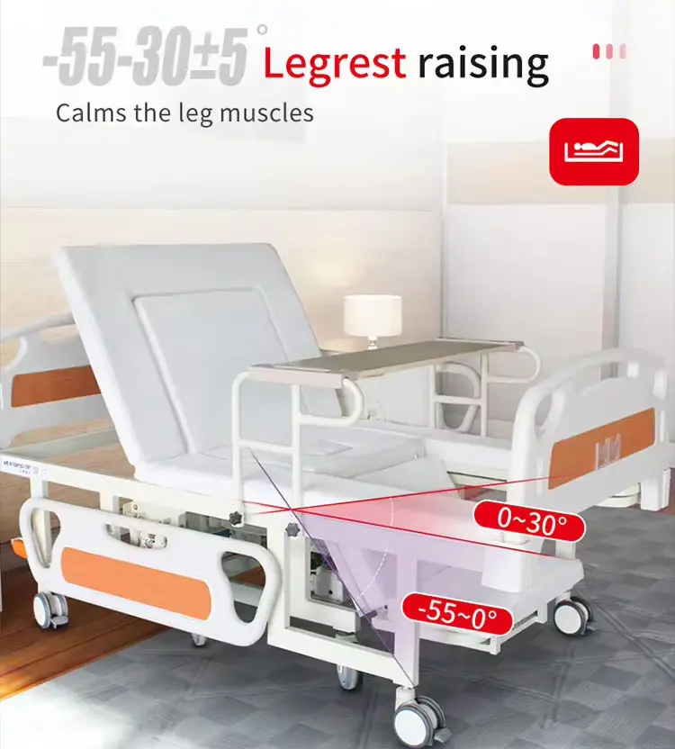Pediatric Hospital Bed with Soft Cushions for Gentle Care