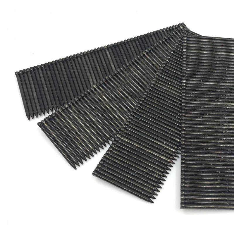 Wholesale OEM Building Component 15GA FST Series type Nails Pin Nails Black Colored Staples