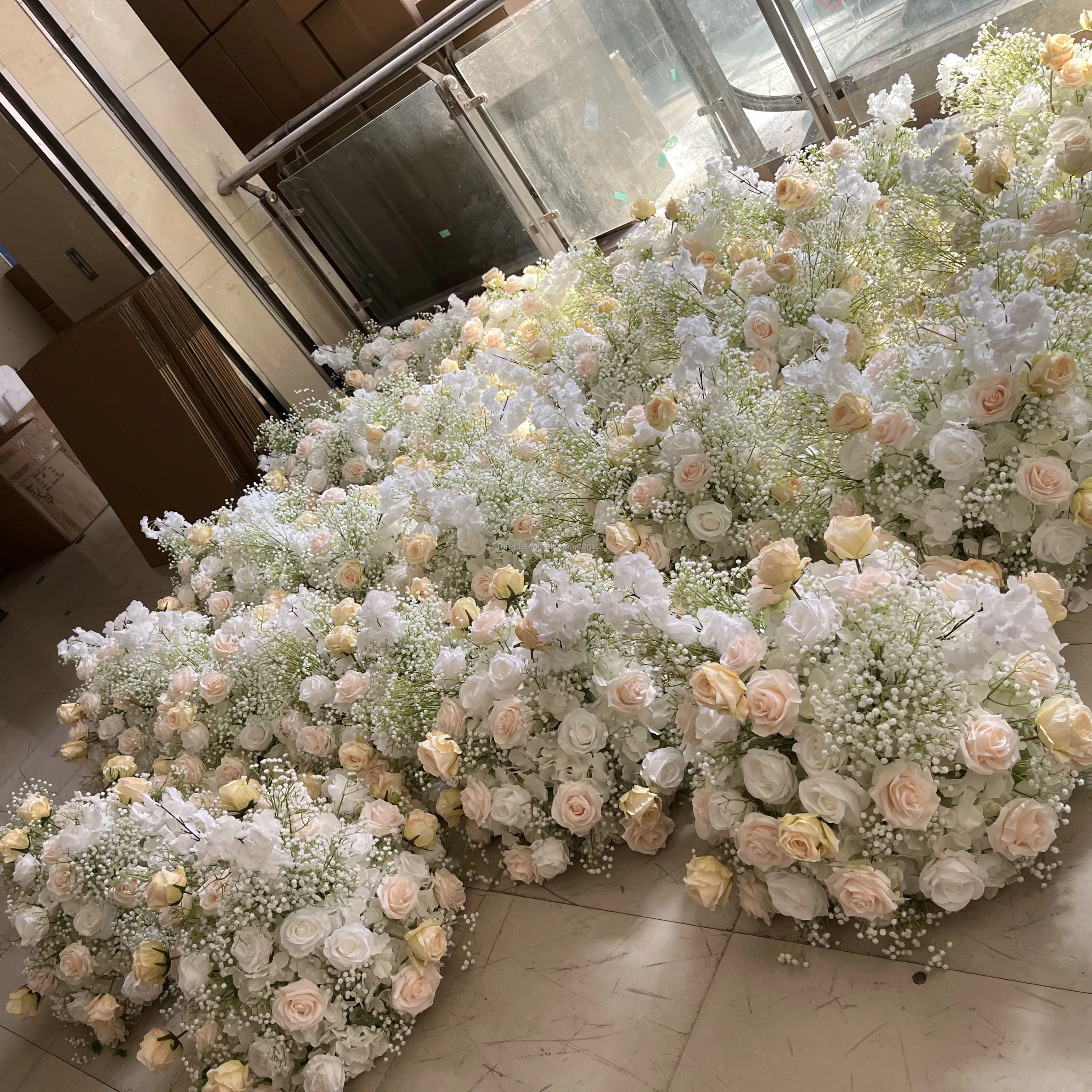 Decorative Table Baby Breath Arrangement Wedding Decoration Ball Artificial Gypsophila Flower Ball Centerpiece