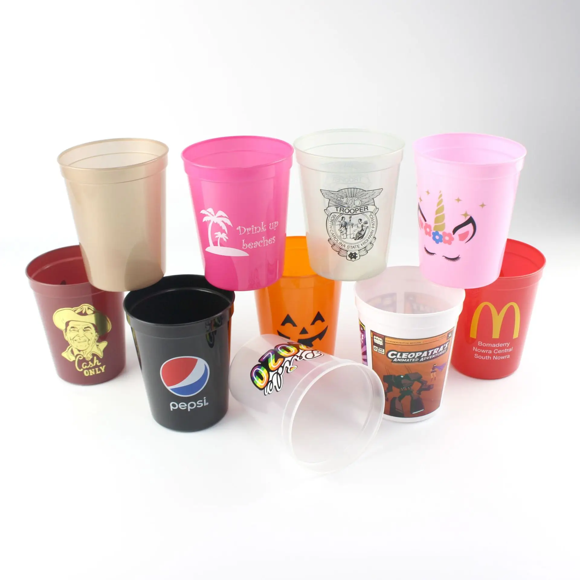 8oz Stadium Cups - Custom Stadium Cups