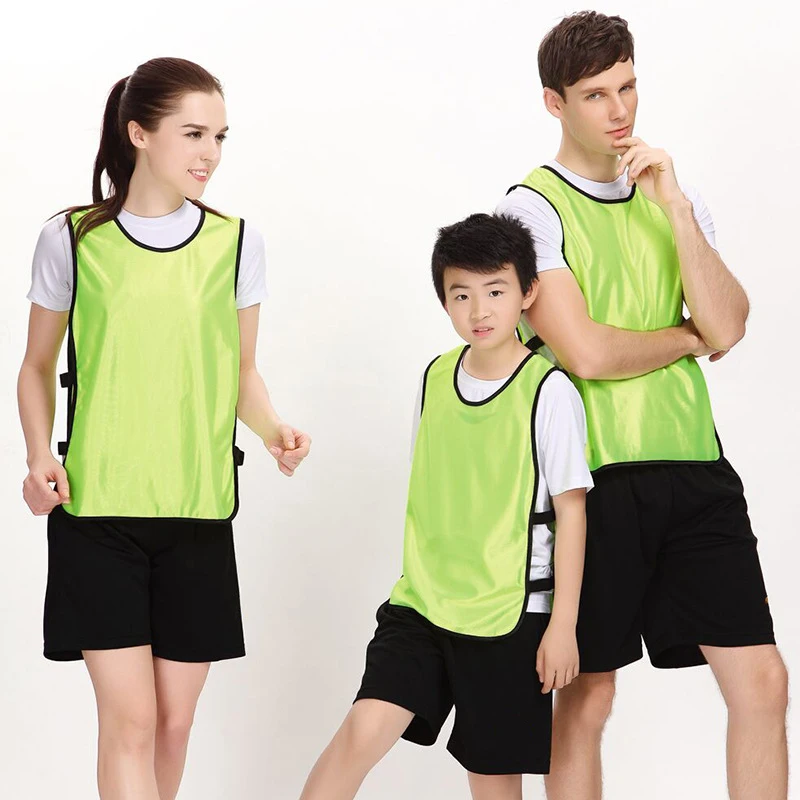 New innovative product breathable jednolity number kamizelki dal pinni soccer team jerseys uniform set basil pinnies jerseys