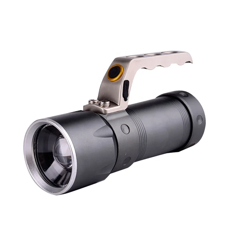 
Strong Light Powerful LED Hand Police Military Searchlights Portable Search Light 