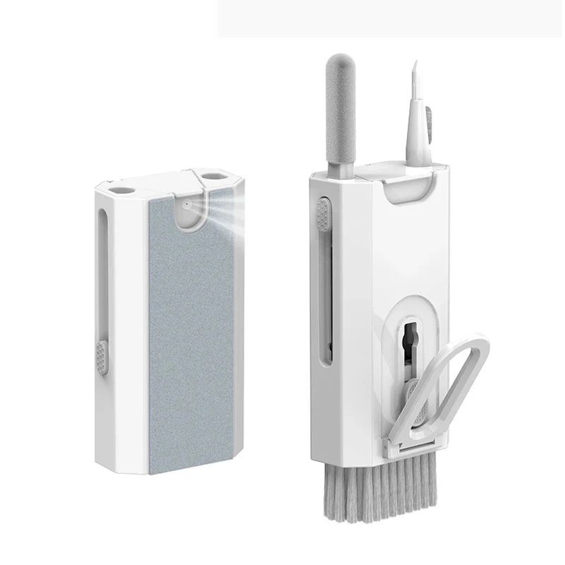 Q8 8-in-1 Computer Cleaning Kit Multi-function Headset Cleaning Pen Keyboard Mobile Phone Cleaner Keyboard cleaner