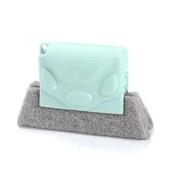 magic groove gap corner crevice cleaning tool door window track  frame cleaning tools cloth brush for shutter sill