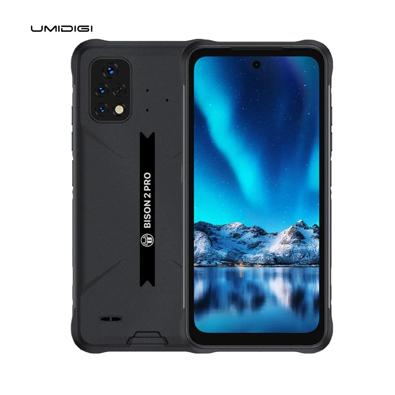 New Arrival UMIDIGI 8GB+256GB IP68/IP69K Waterproof 48MP Camera UMIDIGI BISON 2 Pro Rugged Phone