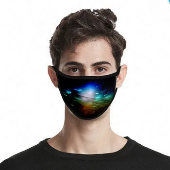 
Custom Logo Cotton Cloth Reusable Washable Face Cotton Facemask Fabric With Shield Protection 