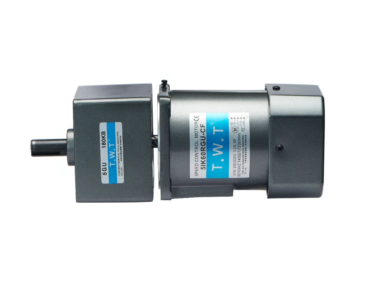 Редукторный двигатель переменного тока Zd (90 мм), 220 В, 120 Вт, 5rk120gn-cmf / 5gu 15kb, Реверсивный двигатель переменного тока с вентилятором и тормозом,