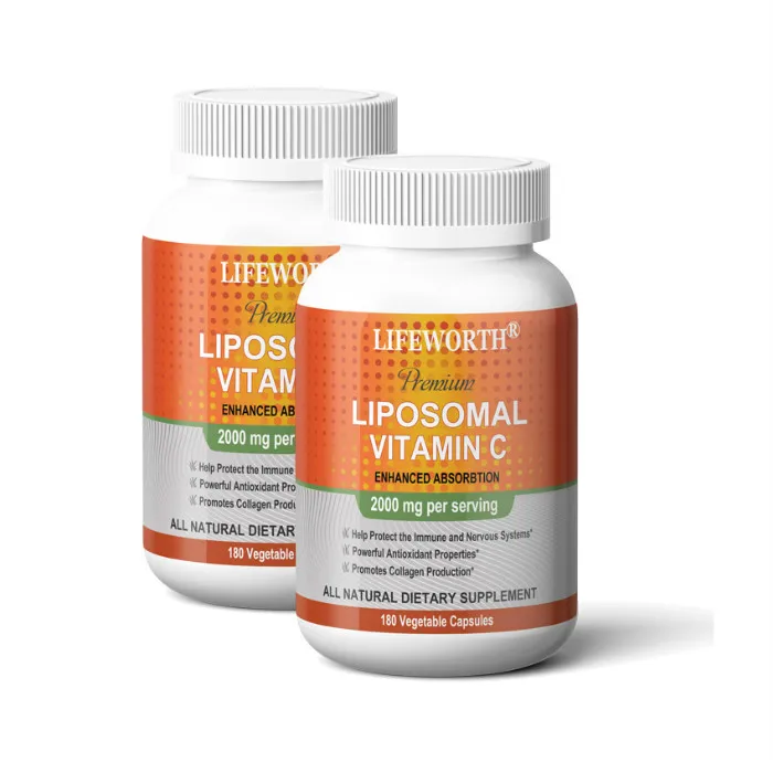 Lifeworth health care supplies 1000mg liposomal vitamin c supplement soft capsules