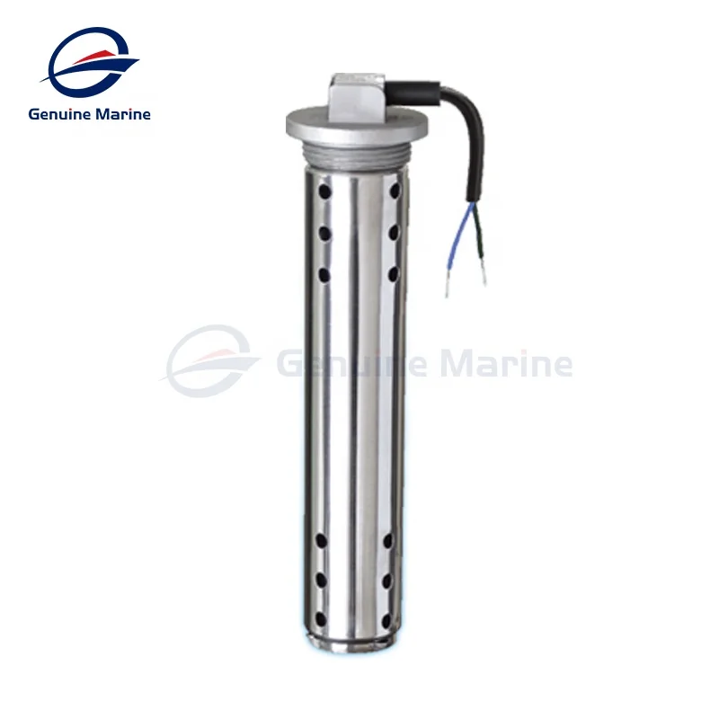 Подлинный морской погружной ультразвуковой датчик уровня бака 24 В постоянного тока набор датчиков уровня 4-20 мА статический датчик уровня бака