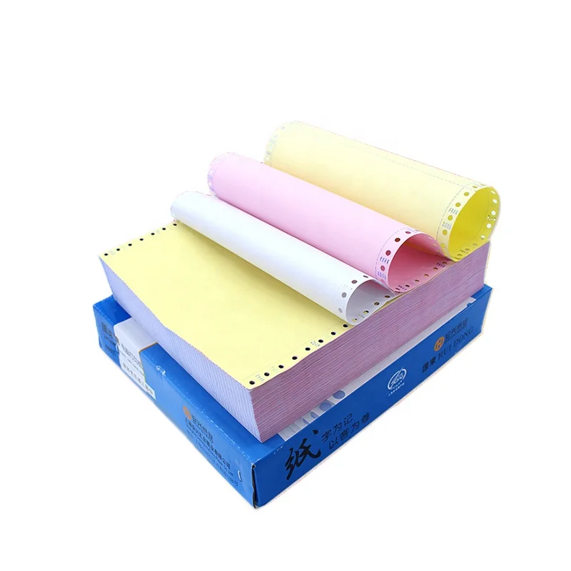 Wholesale 2Plys 3 Plys Multi-plys CB CFB CF Continuous NCR Carbonless Paper for Office Invoice Paper