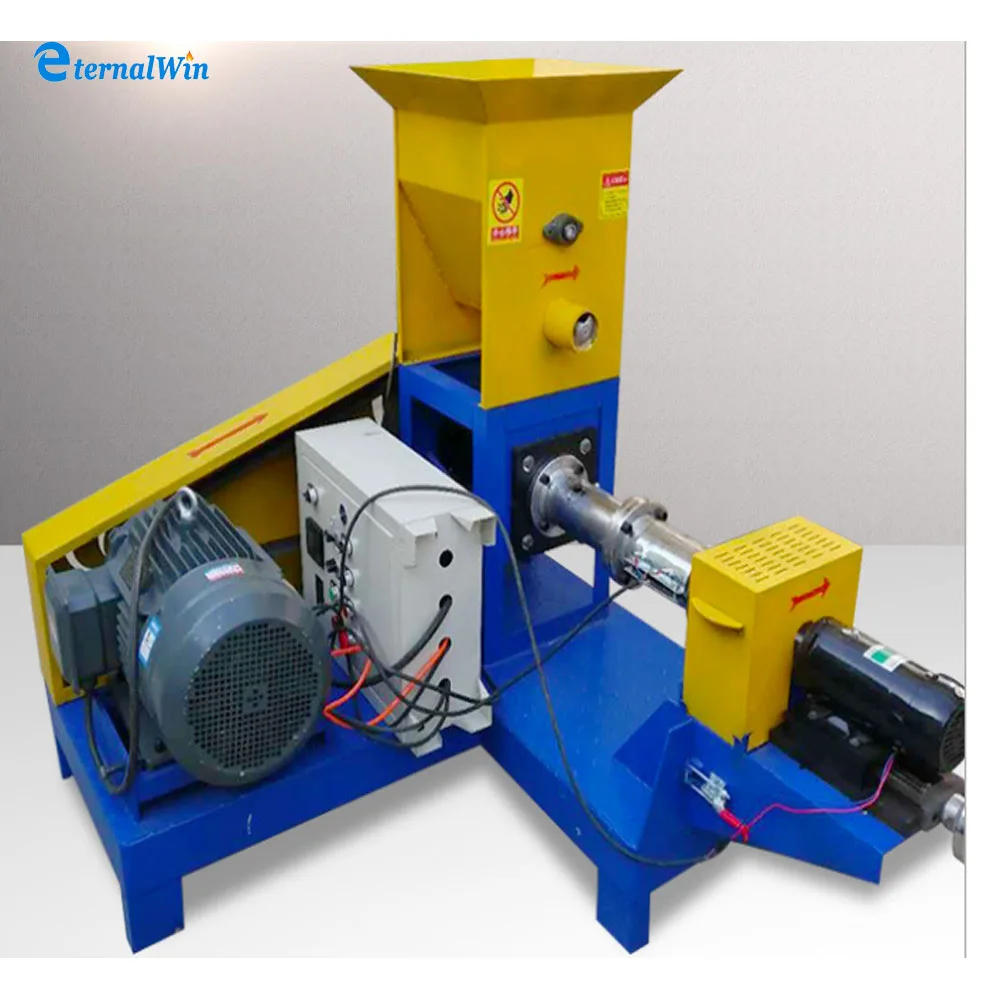 Commercial fish feed pellet making floating mill machine Cat Dog Food