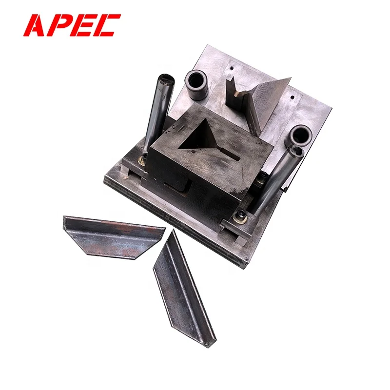 Angel bar Angle steel Notching 45 degree Cutting mold Customized mold 45 degree cutting