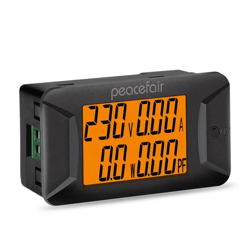 Peacefair PZEM 028 AC 40 400V 100A Digital Multimeter Voltage Current Power Meter Electrical Instrument Power Factor Meter