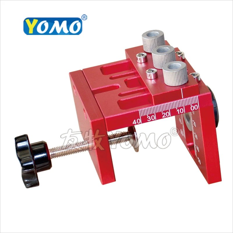 YOMO 2020 mini hand kit tool set wood dowel jig metal drill kit woodworking tools three hole jig and kit
