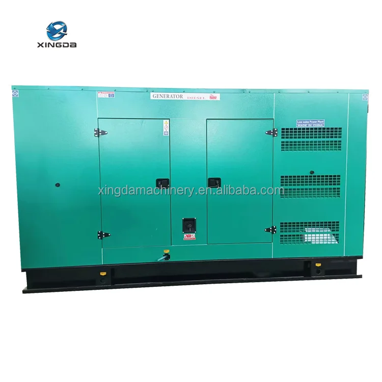 Portable Silent Diesel 80KW 100KVA Cummins Industrial Type silent type diesel generators
