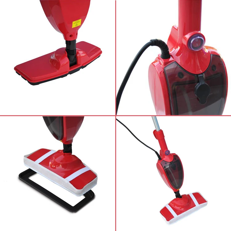 Top Selling Multifunction 10 In 1 Carpet Cleaning Machine 1300W Electrical Floor Cleaner Fast-Heating Household Steam Mop