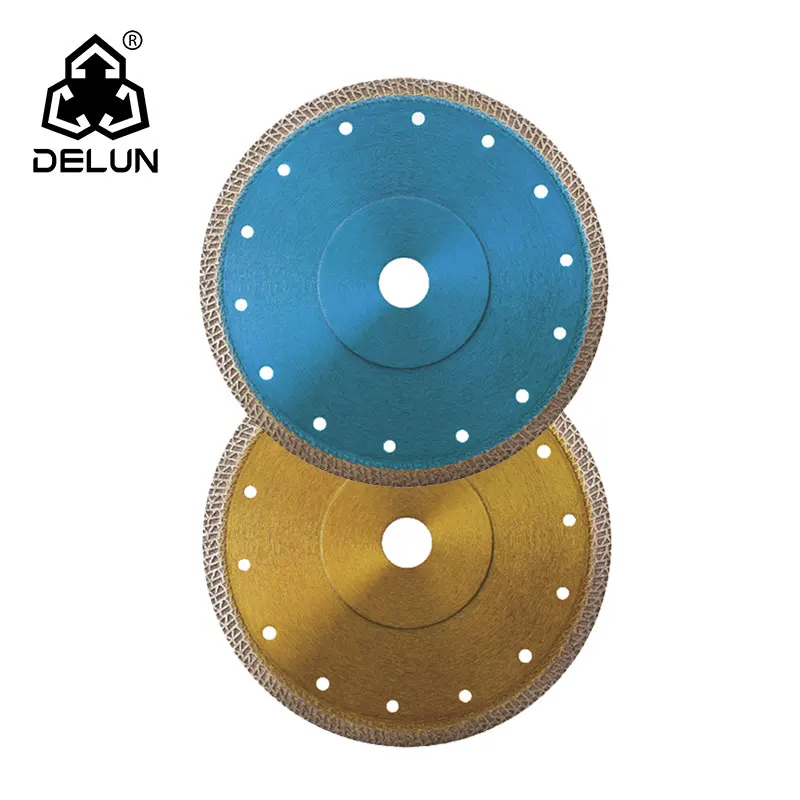 DELUN 7 Inch 180 mm High Performance Cutting Stone Diamond Band Saw Blade Factory Supplied China Hot Press Industrial