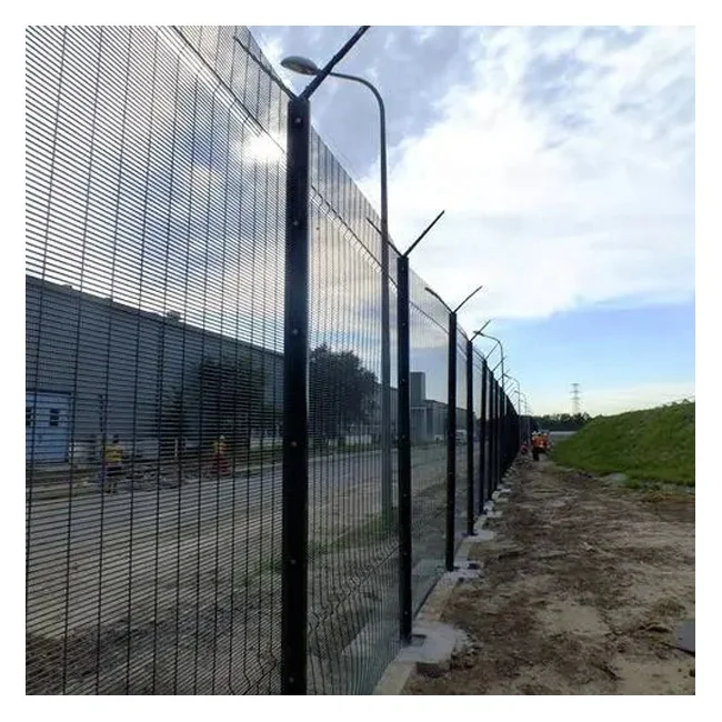 High quality 358 security fence durable clear vu anti climb clear view 358 fence