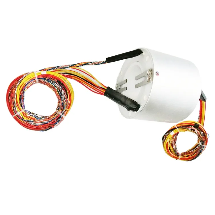 30 проводов hallow вал скользящее кольцо 80 мм od 86 мм вращающиеся соединения из алюминиевого сплава