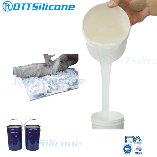 RTV30 Platinum Silicone Rubber for Concrete/Stone Mold Making Liquid Silicone Rubber