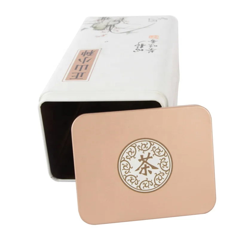 High Quality Custom Printing Cans Metal Food Tin Box for Tea Packing