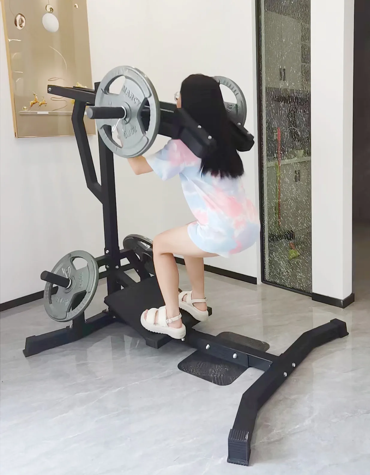 Vertical Professional Gym Fitness Equipment Weight Leg Sled Press Machine pendulum squat Calf Machine