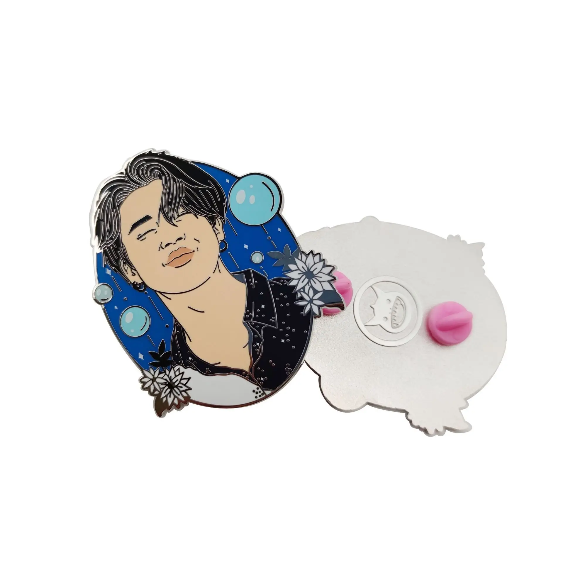 K-POP Star High Quality Competitive Price Easy Custom Hard Enamel Lapel Pins