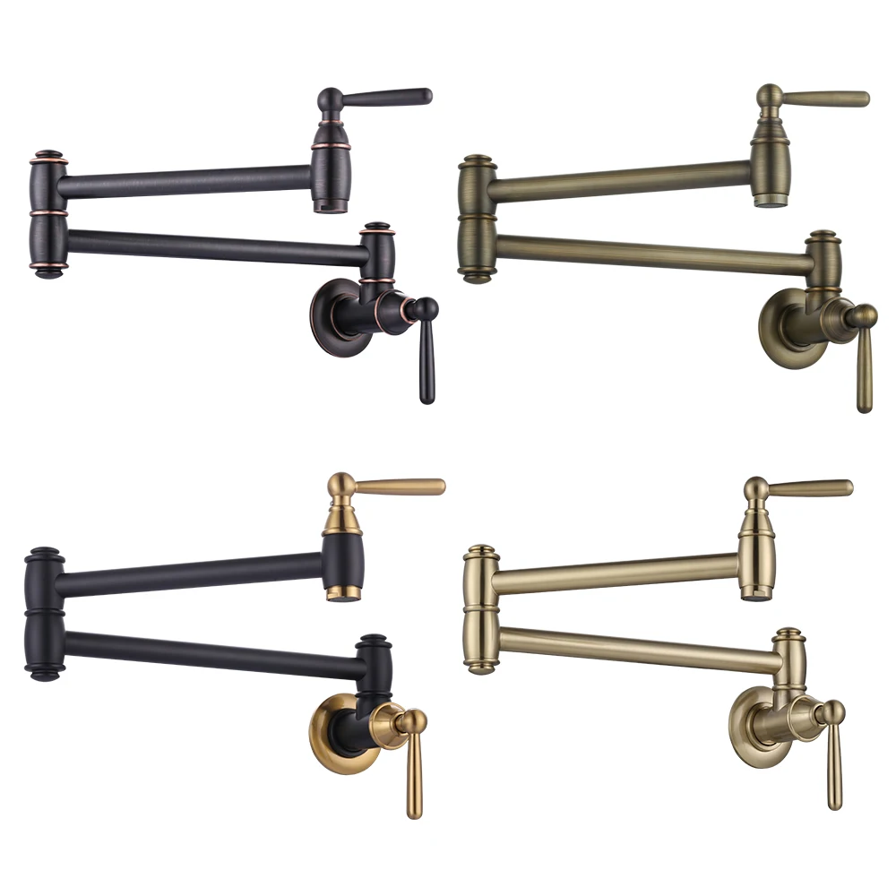 Кухонный кран с креплением на стену