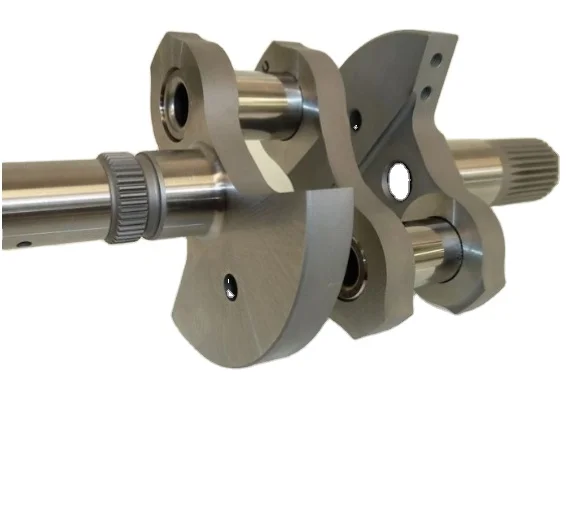OEM ODM Custom Hardened Steel Precision Machined Crank Shaft Assembly Crank Mechanism