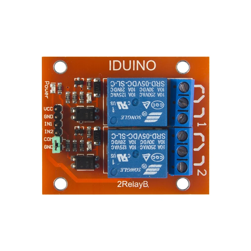 5V 2 Channel Relay Module Shield