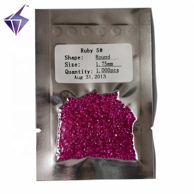 Wuzhou Popular Ruby #5 Loose Stones