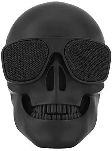 TIANHUA US MINI Portable Wireless Skull Head Bluetooths Speakers Home Amplifier Power Amplifier Perfect Sound Built-in BT