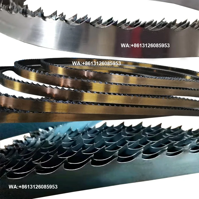 Wood Cutting Sawmill Bandsaw Blade Portable Sawmill Wide Wood Cutting Band Saw Blade For Woodworking