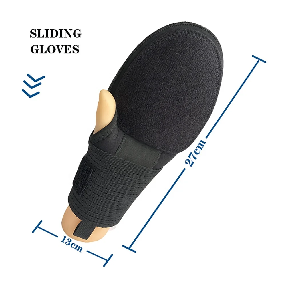 Custom Design Factory Price Right Left Hand Protection Protector Manufacture Softball Baseball Sliding Gloves Protection Gloves