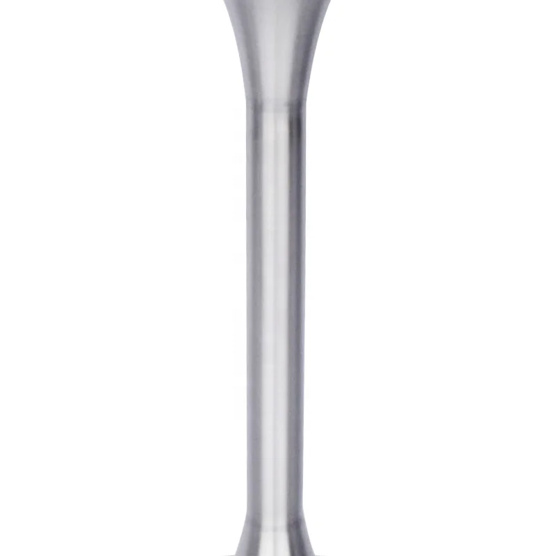 Wholesale trumpet brushed table leg stainless steel base dining table tulip table base