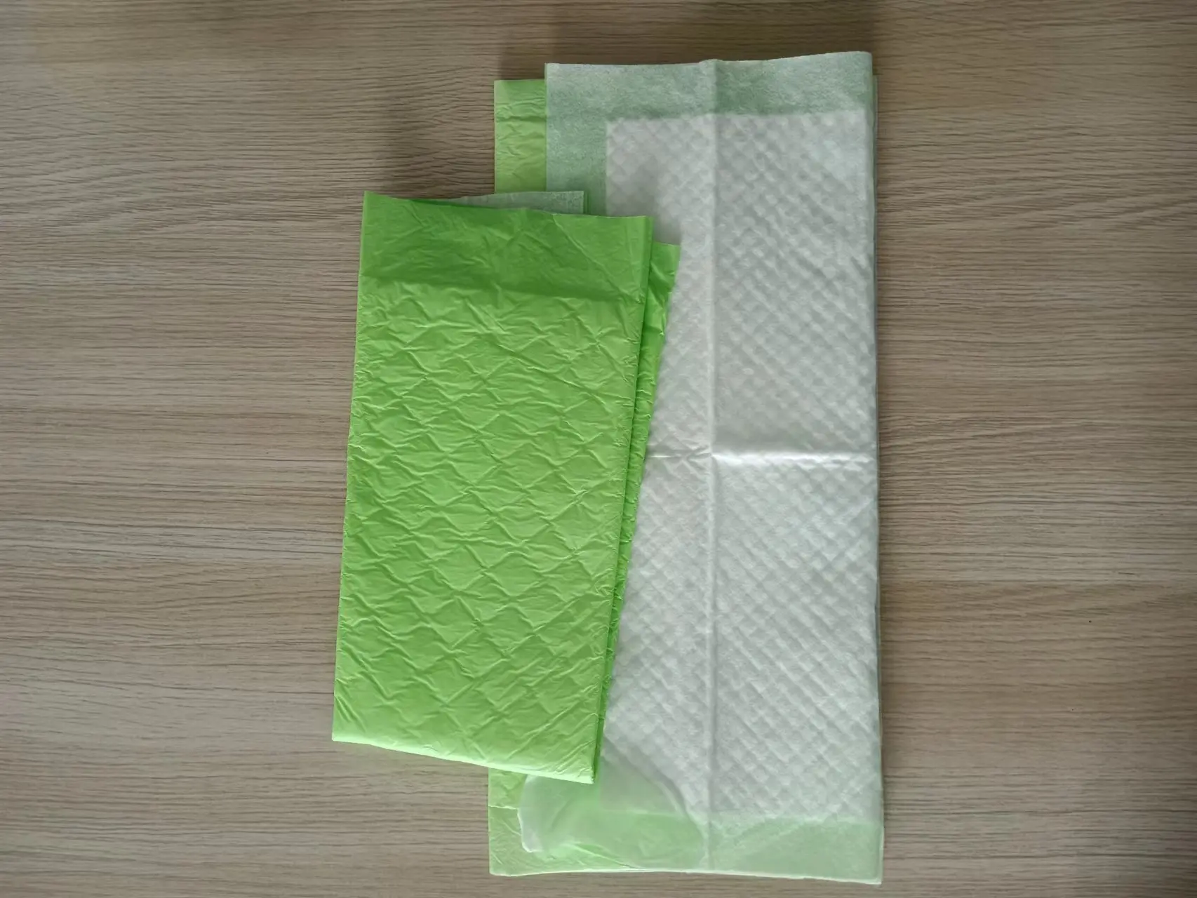 Wings Underpad Polymer Impregnated Tissue Disposable Underpads biodegradable underpad