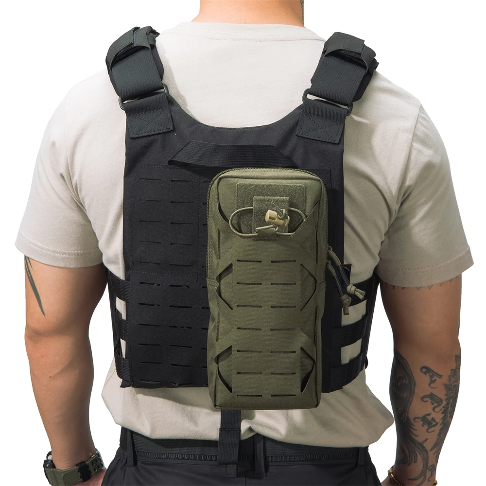 Factory sale molle waist packbag green EDC tactical utility pouch