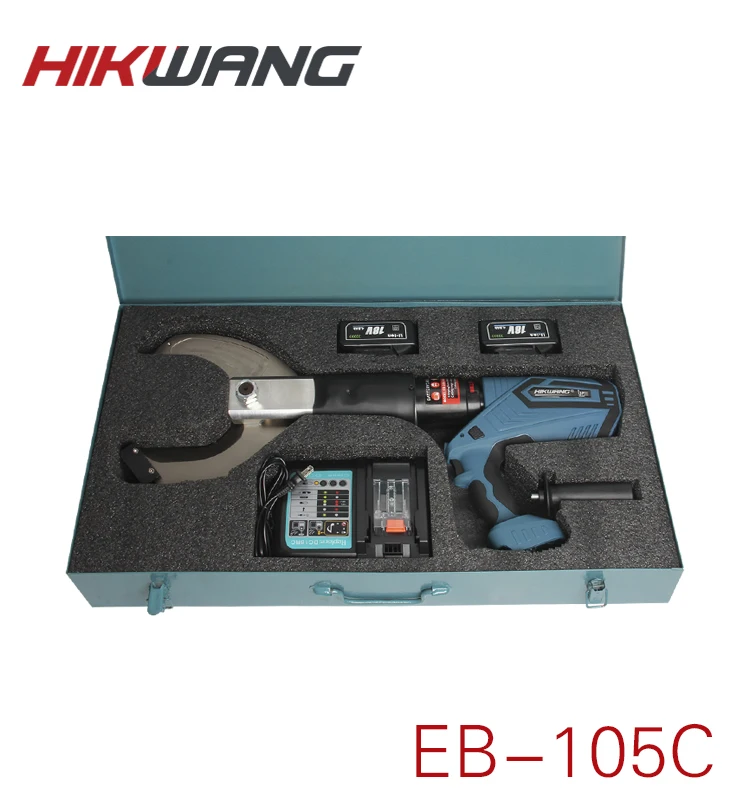 EB-105C hydraulic electric cable cutter plier battery powered cordless cutting tools 250kN capacity
