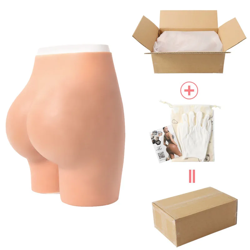 Plus Size Silicone Butt Underwear Artificiel Silicon Padded Panties Female Shapewear Bigger Butt Silicon Buttocks and Hips