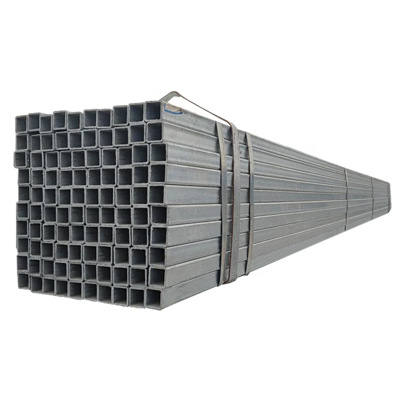 High Quality Astm A500 SHS RHS ASTM A500 STEEL 100x100 MS Galvanized Square Tube Hollow Section Rectangular Pipe