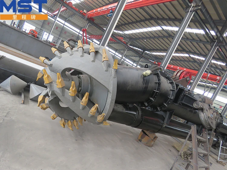 Custom use of various types of cutter suction dredger
