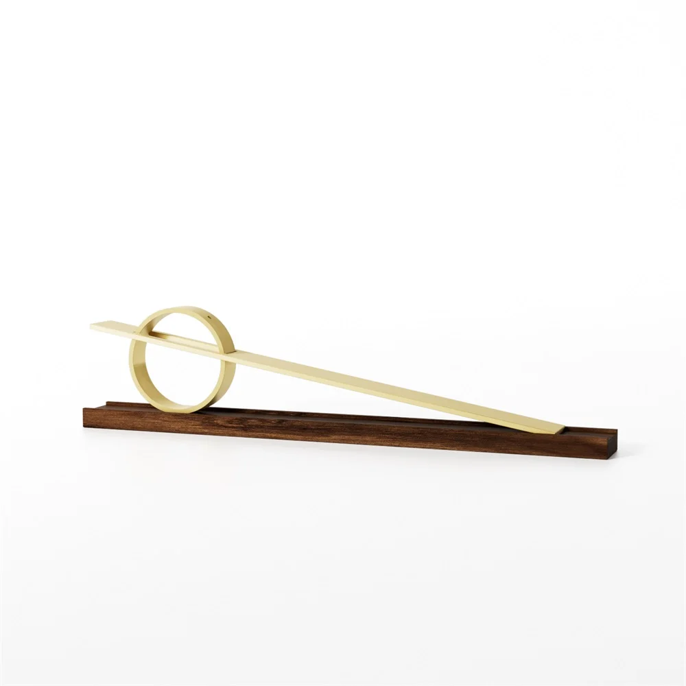 MAXERY Cheap Price Wood Oud Sticks Incense Holder Detachable Brass Incense Burner Incense Stand Ash Catcher