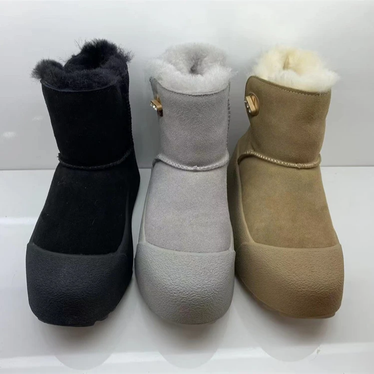 Custom Logo Original Brand Customize Women Snow Boots Women Winter Boots Anti Skid Women High Snow Boots Plus Size