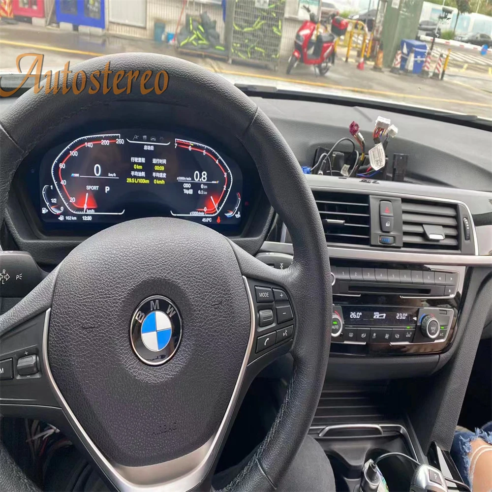 Digital Cluster Virtual Cockpit Multimedia Player For BMW 3 Series F30 F31 4 Series 2013-2017 Dashboard Instrument Meter Screen