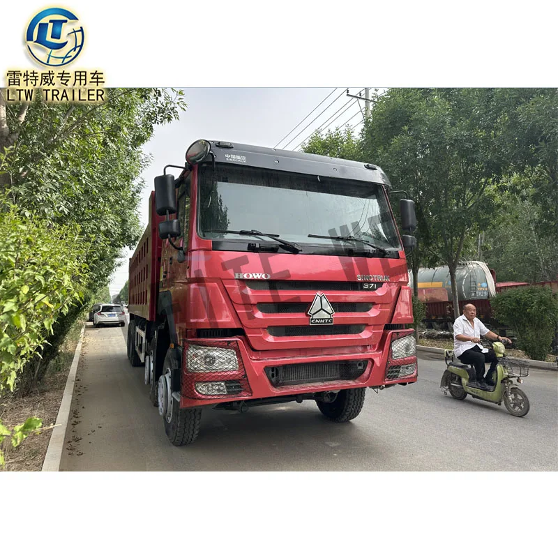 Sinotuck Howo 371hp 6x4 10 колес 20tn самосвал 8x4 Дизельный двигатель новый и Подержанный самосвал цена для продажи
