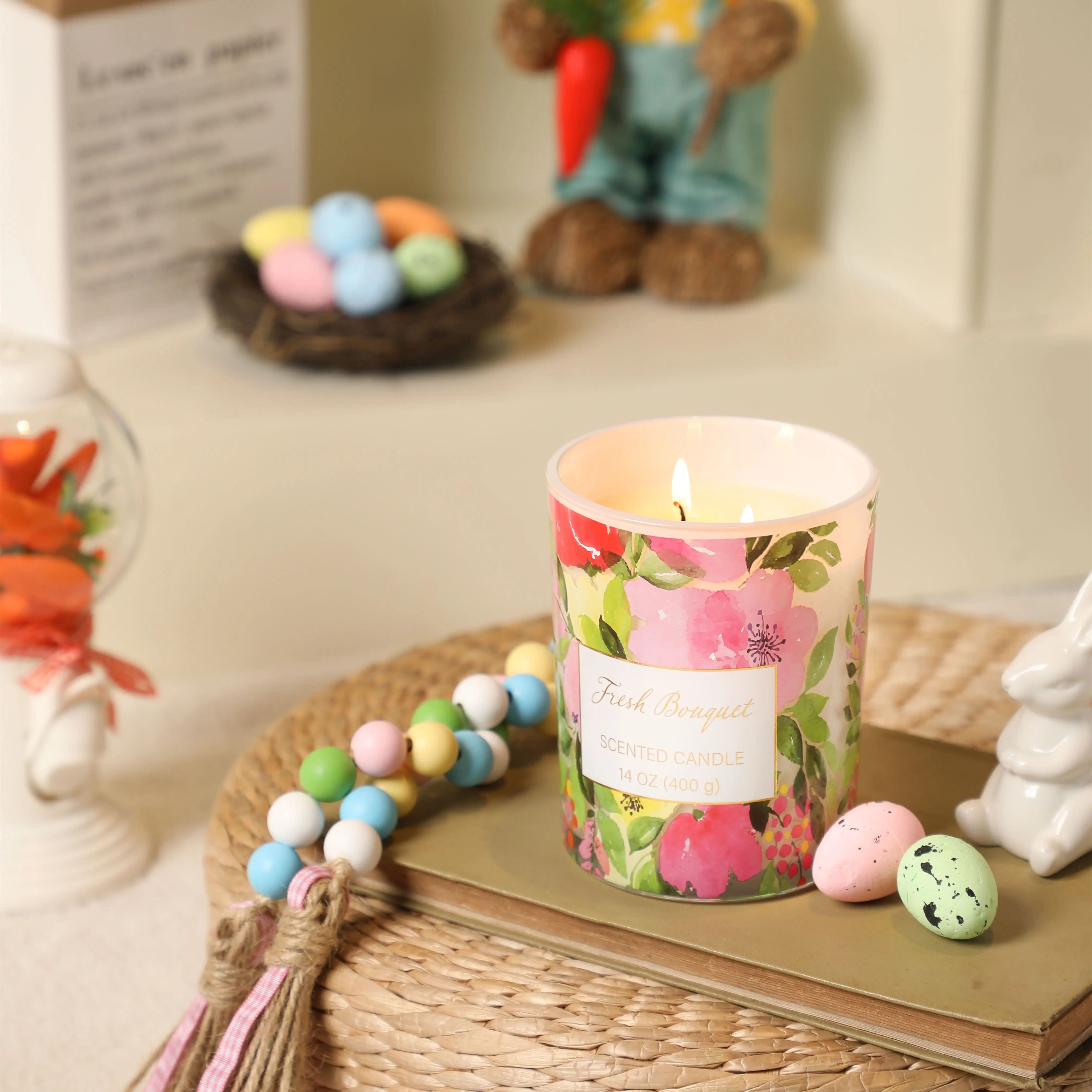 Hot wholesale luxury gift set metal aromatherapy candles natural soy wax aromatherapy candles