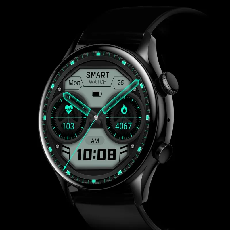 Premium active Health Features Full Touch Round screen AMOLED Smart Watch For Women Men HK8Pro Smartwatch