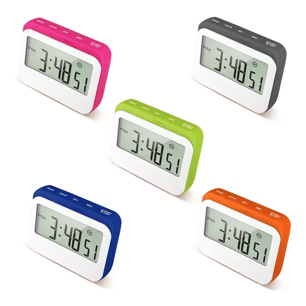 Study Electronic clock Kitchen Accessories Tools Kitchen Timer Smart Digital Decorative Table Sunrise Countdown Timer