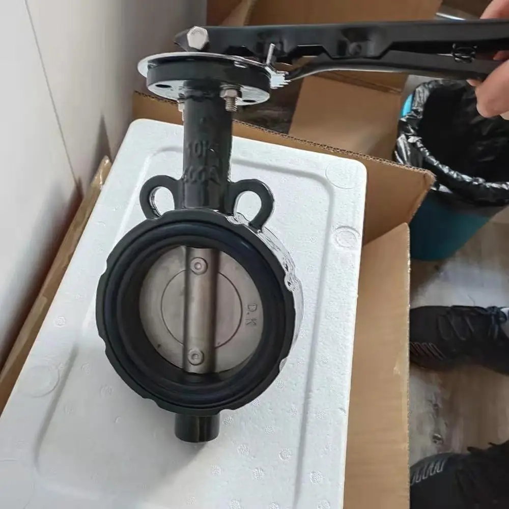 D71X-10 DK Корея межфланцевый Клапан-Бабочка